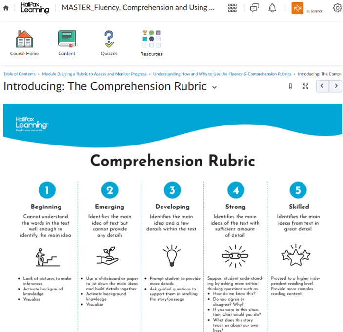 Course Content Sample